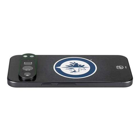 NHL Winnipeg Jets Black Background Pixel 9 Pro XL Skin